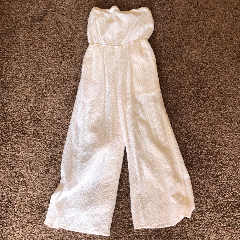 Lulus cropped jumpsuit